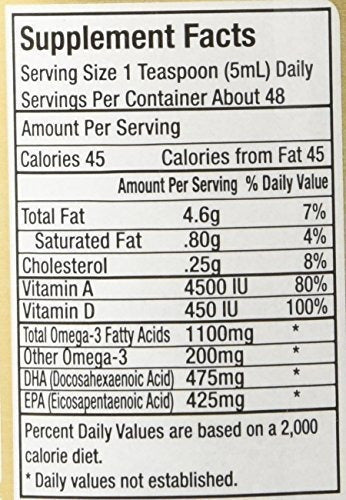 Aceite De Higado De Bacalao 8 Oz.