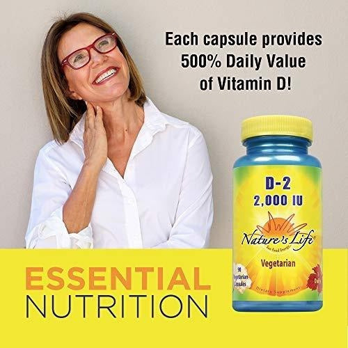 Nature´s Life Vitamina Ergocalciferol De Alta