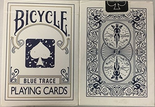 Naipes Bicicleta Blue Trace Deck
