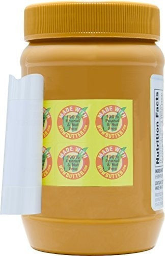 Tarro Cremoso Libre De 1 1lb Del Cacahuete Natural