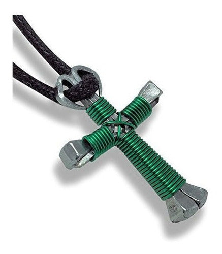 Collares Con Cruz De Herradura De 3 Colores