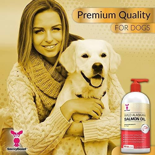 Aceite De Salmón Salvaje De Alaska Para Perros Gatos