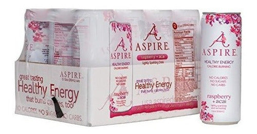 Aspire Healthy Energy, Quema De Calorías, Cero Calorías,