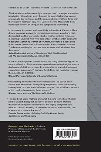 Madres En La Sombra: Niñeras, Au Pairs y La Micropolítica