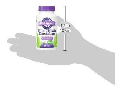 Cápsulas Del Diente De León Del Cardo De La Leche De La