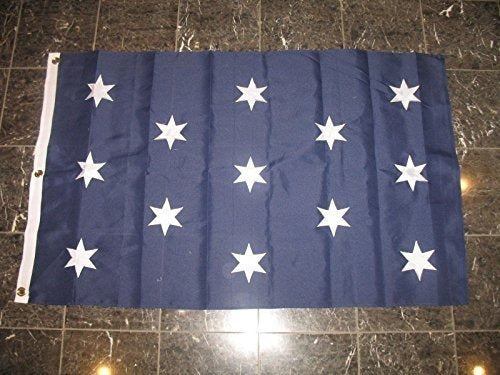 3x5 Pies Sede De George Washington Bordado