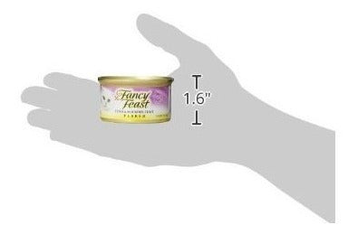 Purina Fancy Feast Atun en escamas y fiesta de caballa Comida