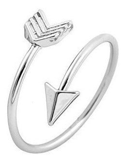 Anillos De Flecha Pequeños Para Mujer De Plata