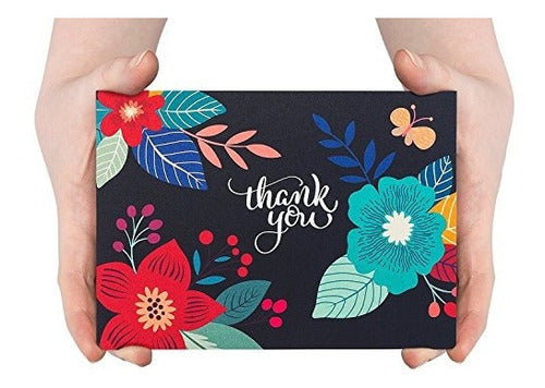 Tarjetas De Agradecimiento De Tinta De Chispa