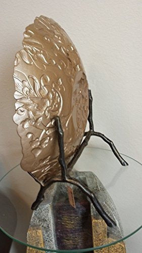 Soporte para libros estilo rama de hierro fundido