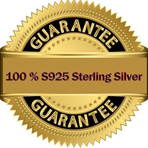 Sephla, Chapado En Oro, Plata De Ley 925, 4 Puntas, 7 Mm