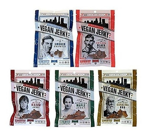 Louisville Vegan Jerky - Pimienta Negra Ahumada