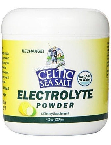 Mezcla De Bebida De Polvo De Electrolito De Sal Marina