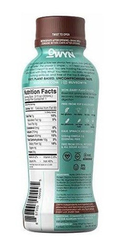 Bebidas de proteína Vegana de Chocolate Oscuro