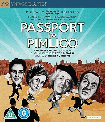 Pasaporte A Pimlico [formato Non-usa, Blu-ray, Reg.b