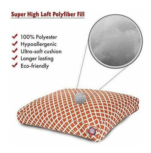 Bamboo Rectángulo Extra Grande Cama Para Perros