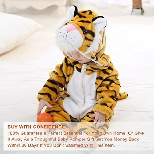 Disfraz Winter and Autumn Flannel Jumpsuit Animal