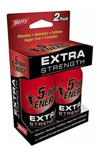Suplemento Energético Extra Fuerte De 5 Horas, de Baya