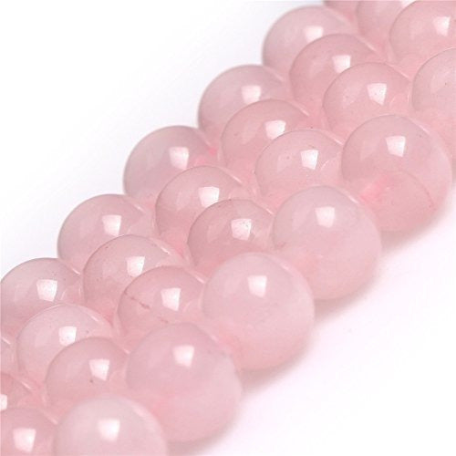 Granos De Cuarzo Rosa Para Hacer Joyas Piedras Preciosas