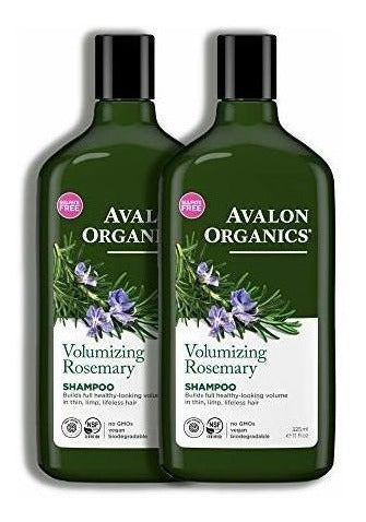 Champú Avalon Organics, Romero Voluminizador, 11 Onzas