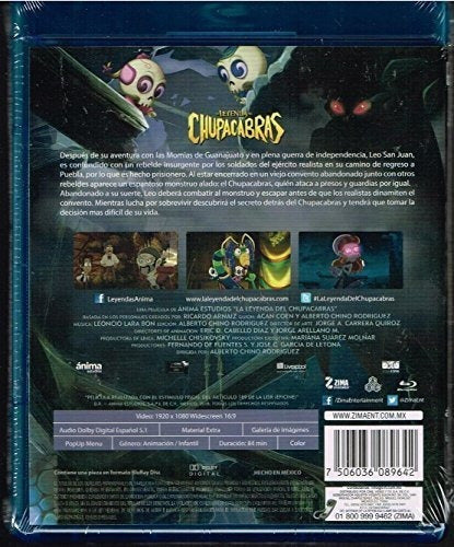 La Leyenda Del Chupacabras blu-ray
