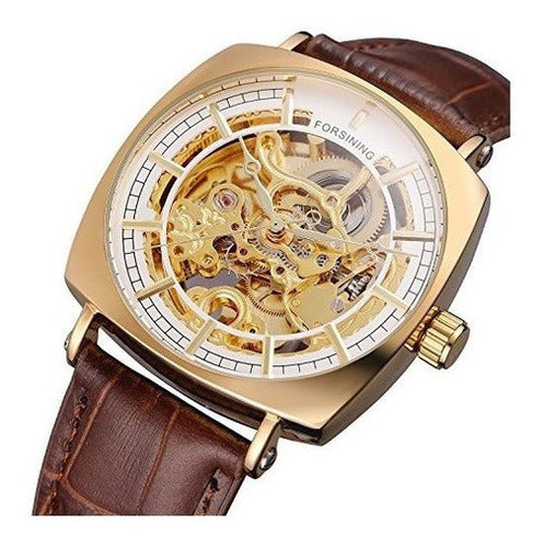 Reloj De Calidad De Esqueleto Único Automático