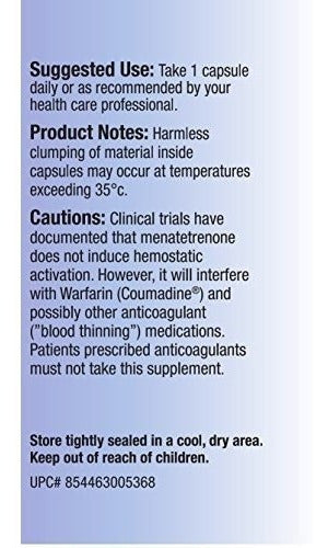 Mejora Implacable De La Vitamina K2 Mk4 Plus Mk7 Vegano