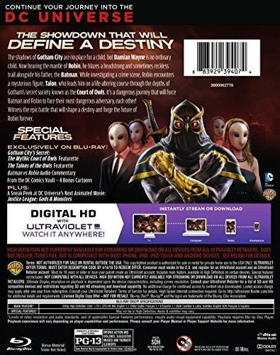 Batman Vs. Robin (blu-ray)