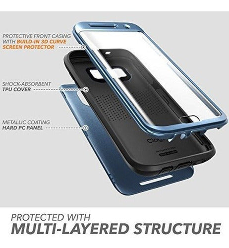 funda robusta con protector para pantalla para teléfono