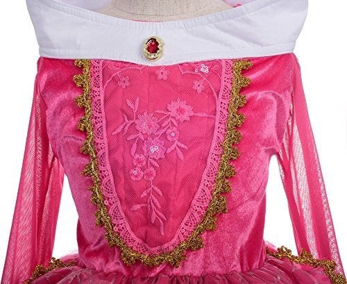 Dressy Daisy, la bella durmiente de las niñas Princesa Aurora Disfraz