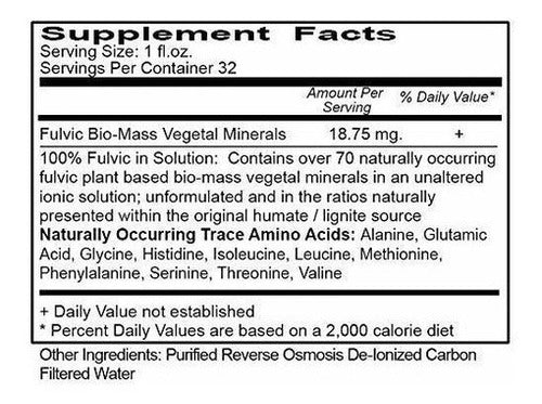 Suplemento multimineral de minerales traza líquidos