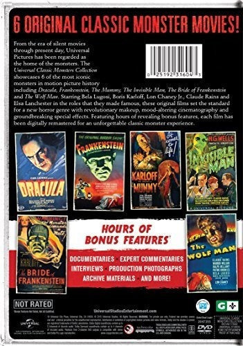 DVD de Classic Monsters