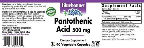 Cápsulas vegetales de 500 mg