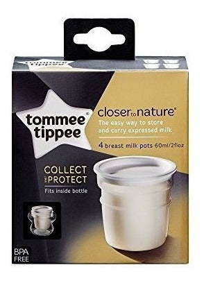 recipientes almacenadores de leche