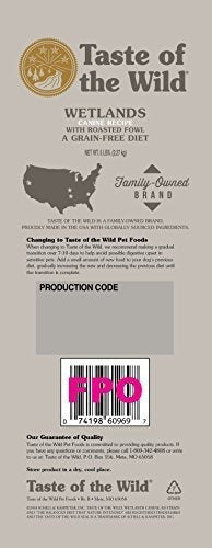 Taste Of The Wild Grano Receta De Carne Real De Alto Valor