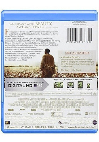 12 años de esclavitud blu-ray