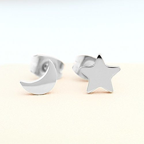 Elbluvf Pendientes De Acero Inoxidable Para Mujer