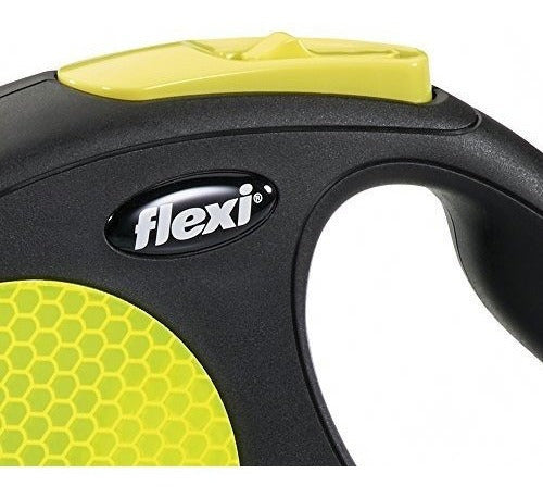 Cinta Para Correa De Perro retráctil reflectante de neón