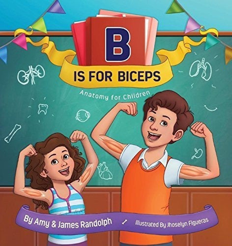 libro de B Es Para Bíceps Anatomía Para Niños