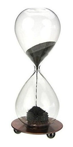 Reloj De Arena Magnético De Zicome Con Vidrio Soplado A Mano