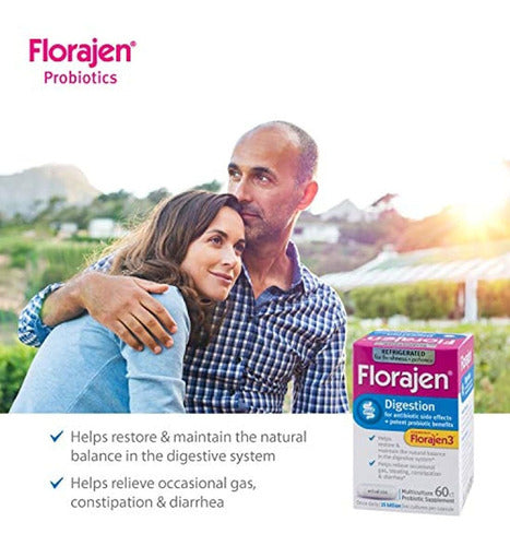Florajen3 Digestión Probióticos De Alta Potencia