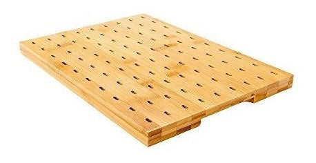 Soporte De Pincho Para Alimentos De Paleta De Bambú