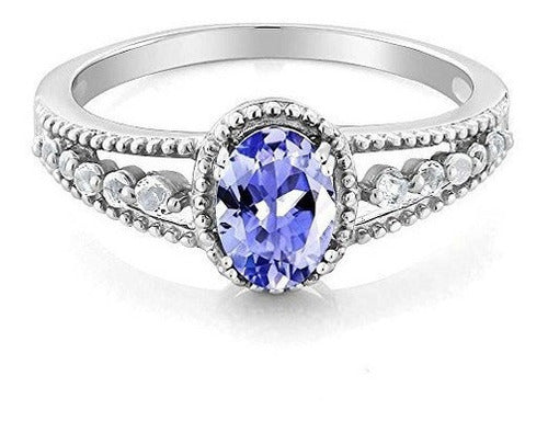 Anillo De Mujer De Plata Esterlina 925