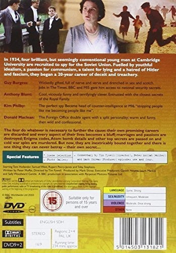 Cambridge Spies región 2 dvd