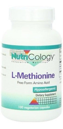 L-metionina 500 Mg 100 Cápsulas