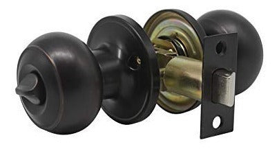 Paquete de 10 pomos de puerta sin llave de privacidad