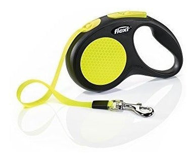 Cinta Para Correa De Perro retráctil reflectante de neón