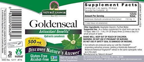 Nature's Answer Raíz De Sello De Oro, 1 Onza, 2