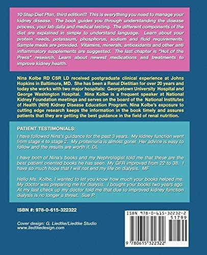 Plan De guia De 10 Pasos Para Riñones