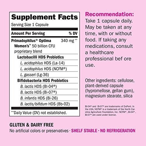 Probiótico para mujer